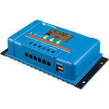 Victron BlueSolar PWM Charge Controller DUO LCD  USB Charge Control  1224VDC  20A