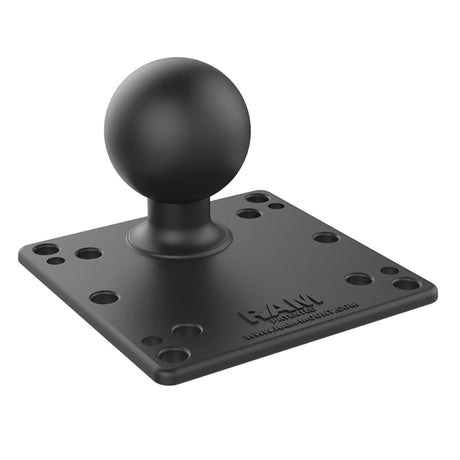 RAM Mount RAM Steel Reinforced 100x100mm VESA Plate wBall