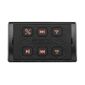 DS18 Marine Waterproof Bluetooth Streaming Audio Receiver Square Controller  fAndroid  iPhone