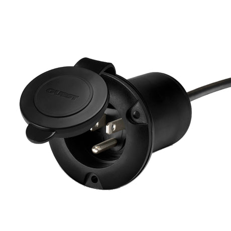 Guest AC Universal Plug Holder  Black