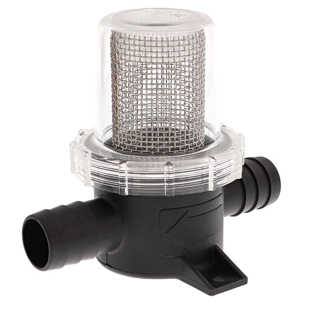Jabsco Pumpgard InLine Strainer 34 Hose  40 Mesh