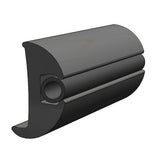 TACO Flexible Vinyl Black Rub Rail 1116 x 178 50L