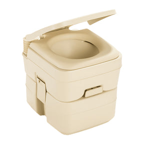 Dometic 966 Portable Toilet  5 Gallon  Parchment
