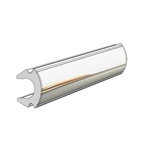TACO Rub Rail Insert  Flexible Chrome  80
