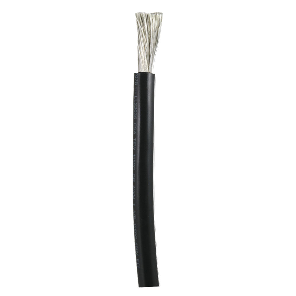 Ancor Tinned Copper Battery Cable 30 AWG 81mm  Black  Sold By The Foot
