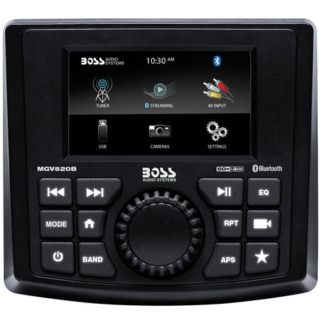 Boss Audio MGV520B Marine Stereo wAMFMBTUSBRear Camera