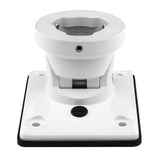 DS18 HYDRO Universal Flat Swivel Mount  White