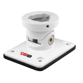 DS18 HYDRO Universal Flat Swivel Mount  White