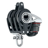 Harken 57mm Triple Carbo Block  Swivel Becket Cam Cleat