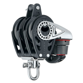 Harken 57mm Triple Carbo Block  Swivel Becket Cam Cleat