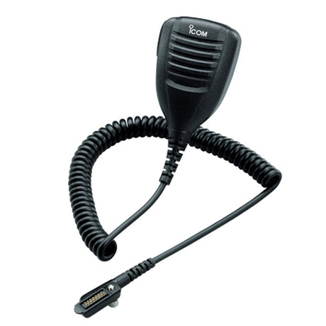 Icom HM184H Waterproof Speaker Mic fM85