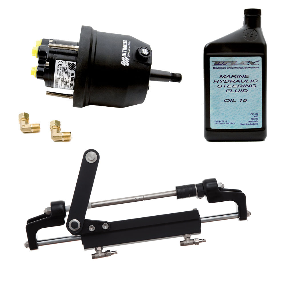 Uflex HYCO 11 Front Mount OB System up to 175HP  Includes UP20 FM Helm 2qts of Oil UC95OBF Cylinder
