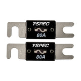TSpec V8 Series 80 AMP ANL Fuse  2 Pack