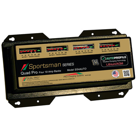 Dual Pro SS4 Auto 40A  4Bank LithiumAGM Battery Charger