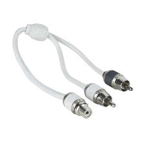 TSpec V10 Series RCA Audio Y Cable  2 Channel  1 Female to 2 Males