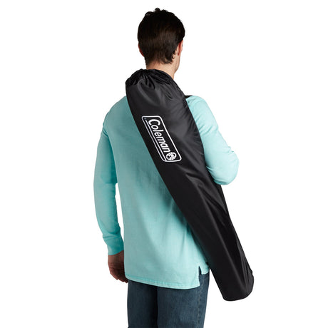 Coleman Cooler Quad Chair  Black
