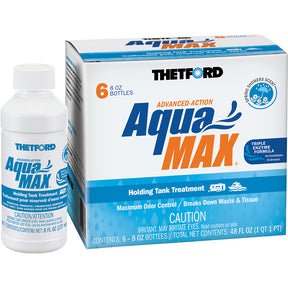 Thetford AquaMax Holding Tank Treatment  6Pack  8oz Liquid  Spring Shower Scent