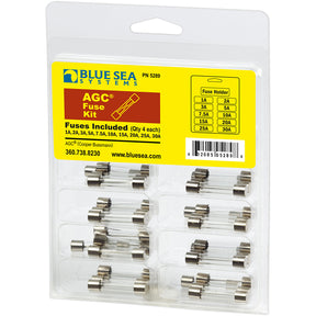 Blue Sea 5289 AGC Fuse Kit  41Piece