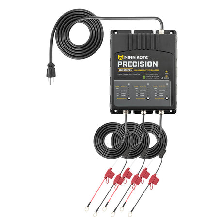 Minn Kota OnBoard Precision Charger MK318 PCL 3 Bank x 6 AMP LI Optimized Charger