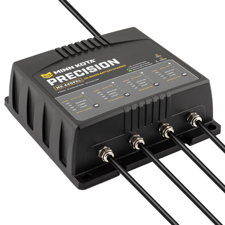 Minn Kota OnBoard Precision Charger MK440 PCL 4 Bank x 10 AMP LI Optimized Charger