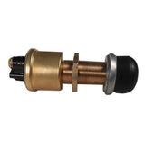 Raritan HeavyDuty Push Button Switch  Brass