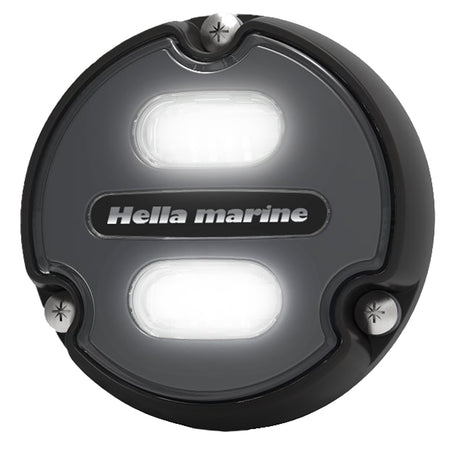 Hella Marine Apelo A1 Blue White Underwater Light  1800 Lumens  Black Housing  Charcoal Lens