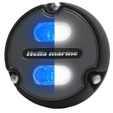 Hella Marine Apelo A1 Blue White Underwater Light  1800 Lumens  Black Housing  Charcoal Lens