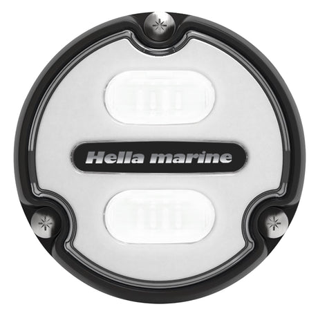 Hella Marine Apelo A1 Blue White Underwater Light  1800 Lumens  Black Housing  White Lens