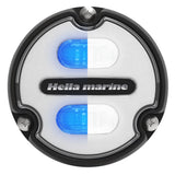 Hella Marine Apelo A1 Blue White Underwater Light  1800 Lumens  Black Housing  White Lens
