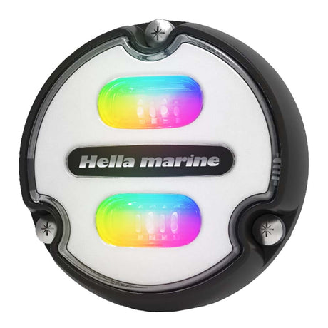 Hella Marine Apelo A1 RGB Underwater Light  1800 Lumens  Black Housing  White Lens