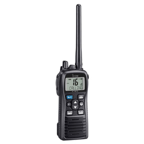 Icom M73 PLUS Handheld VHF Marine Radio wActive Noise Cancelling  Voice Recording  6W
