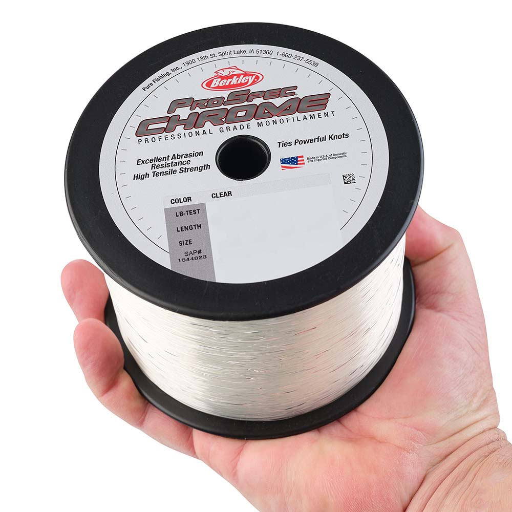 Berkley ProSpec Chrome Clear Microfilament  12lb  1000 yds  PSC1B1215