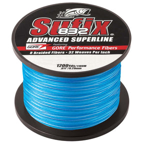 Sufix 832 Advanced Superline Braid  20lb  Coastal Camo  1200 yds