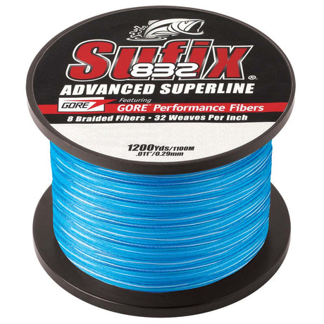 Sufix 832 Advanced Superline Braid  20lb  Coastal Camo  1200 yds