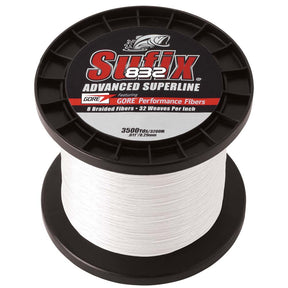 Sufix 832 Advanced Superline Braid  30lb  Ghost  3500 yds
