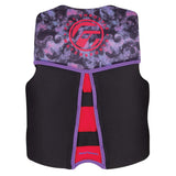 Full Throttle Youth RapidDry FlexBack Life Jacket  PinkBlack