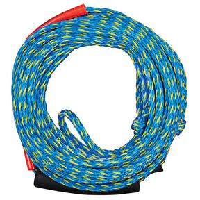 Full Throttle 2 Rider Tow Rope  BlueYellow