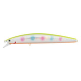 Daiwa Salt Pro Minnow  6  Floating  Laser Chart Rainbow