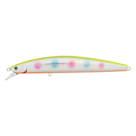 Daiwa Salt Pro Minnow  6  Floating  Laser Chart Rainbow
