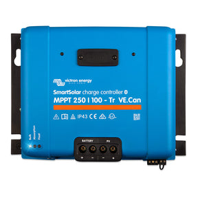 Victron SmartSolar MPPT Solar Charge Controller  250V  100Am VECAN Port  UL Approved