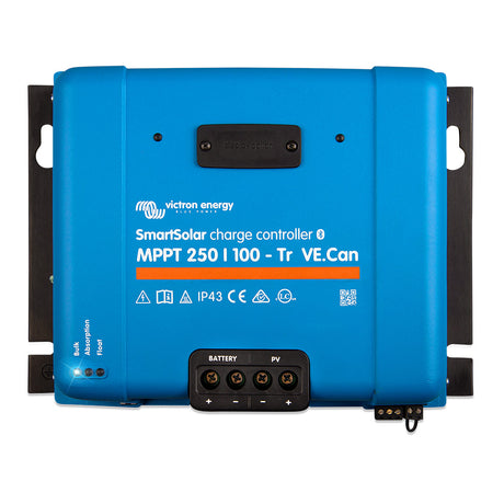 Victron SmartSolar MPPT Solar Charge Controller  250V  100Am VECAN Port  UL Approved