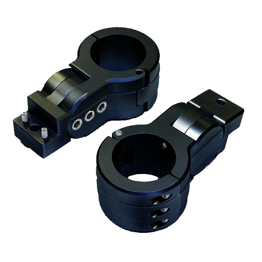 PTM Watersports Board Rack Mounts  238 Pipe Clamp Black