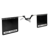 ROCK TAMERS 2 Hub Mudflap System  Matte BlackStainless
