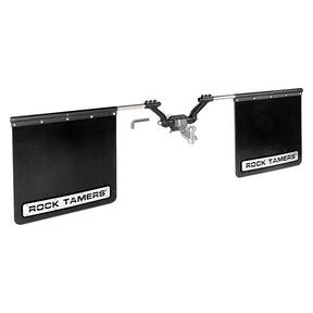 ROCK TAMERS 25 Hub Mudflap System  Matte BlackStainless