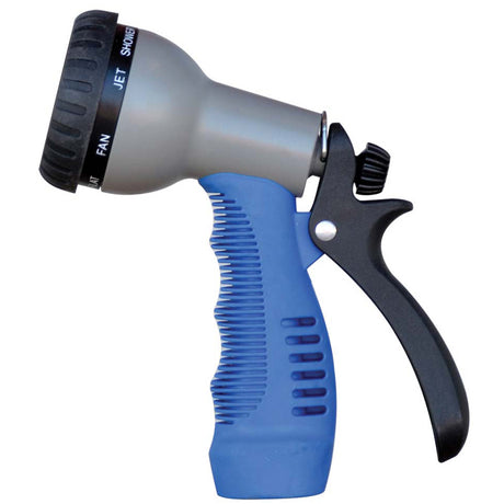 HoseCoil Rubber Tip Nozzle w9 Pattern Adjustable Spray Head  Comfort Grip