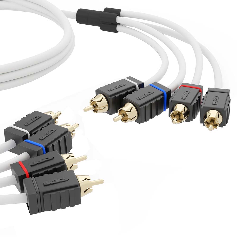 DS18 Marine Tinned OFC RCA Cable  4 Channel  25
