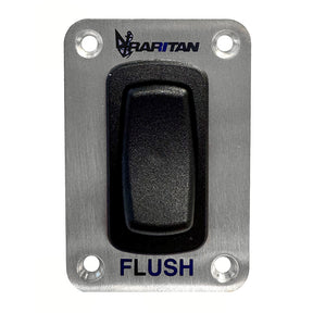 Raritan Momentary Flush Switch wStainless Steel Faceplate