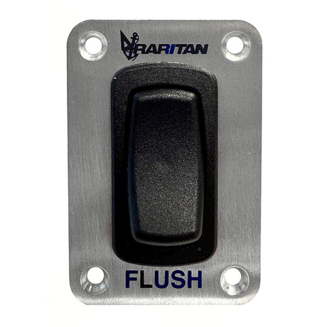 Raritan Momentary Flush Switch wStainless Steel Faceplate