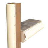 Dock Edge Piling Bumper  One End Capped  6  Beige