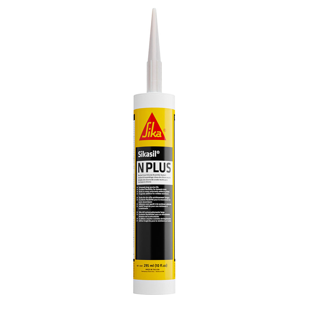Sika SikasilN Plus White 10oz wNozzle
